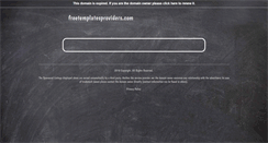 Desktop Screenshot of freetemplatesproviders.com